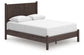 Cama con Plataforma, Tocador y Espejo Pamytta