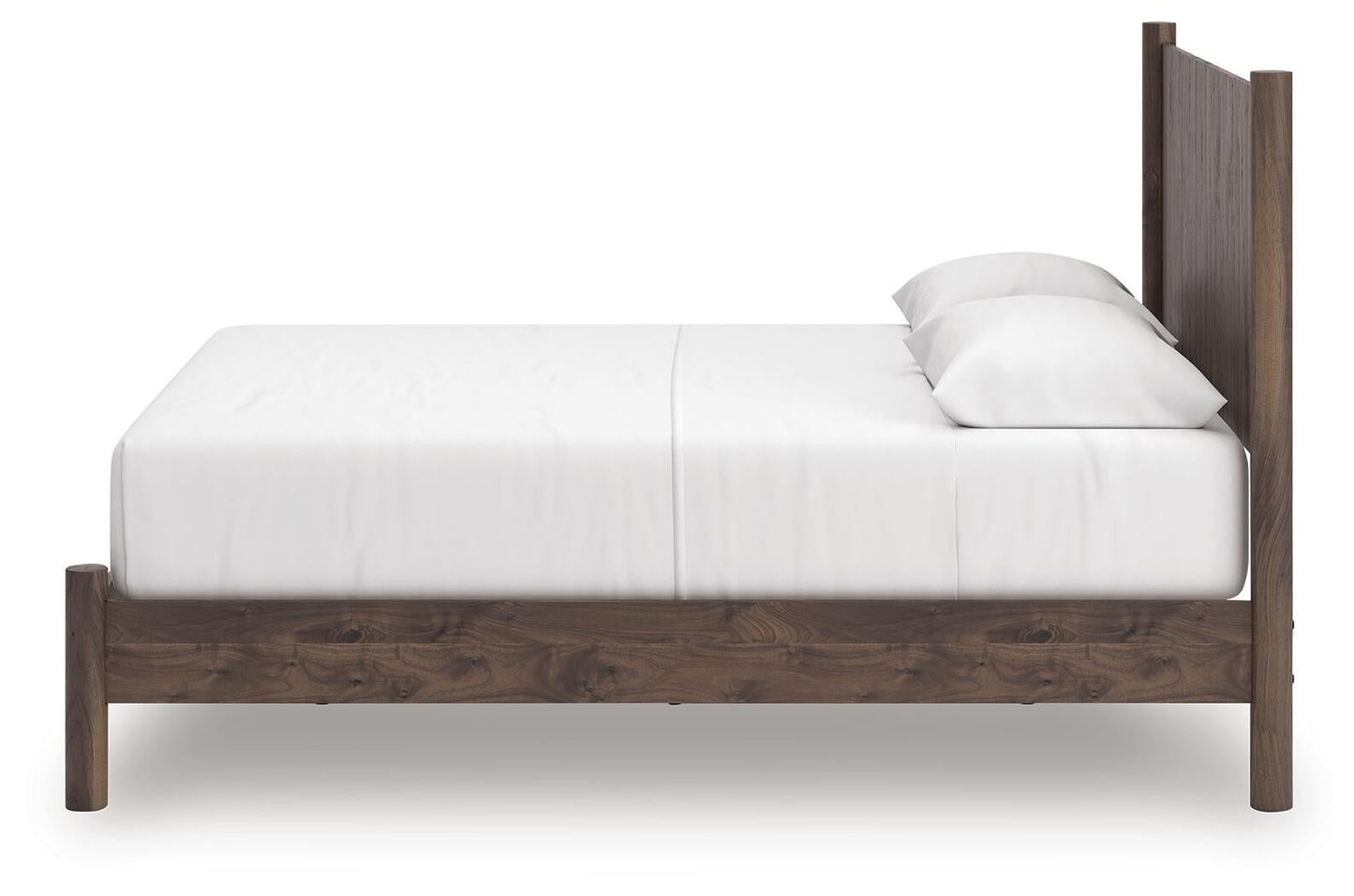 Cama con Plataforma, Tocador y Espejo Pamytta
