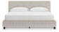 Zuraleus California  Upholstered Bed, Dresser, Mirror And Nightstand