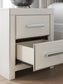 Zuraleus California  Upholstered Bed, Dresser, Mirror And Nightstand