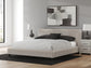 Zuraleus California  Upholstered Bed, Dresser And Mirror