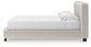 Zuraleus  Upholstered Bed, Dresser And Mirror