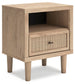 Cielden California  Upholstered Bed With Roll Slats, Dresser, Mirror And Nightstand
