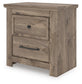Rusticott  Poster Bed, Dresser, Mirror And Nightstand