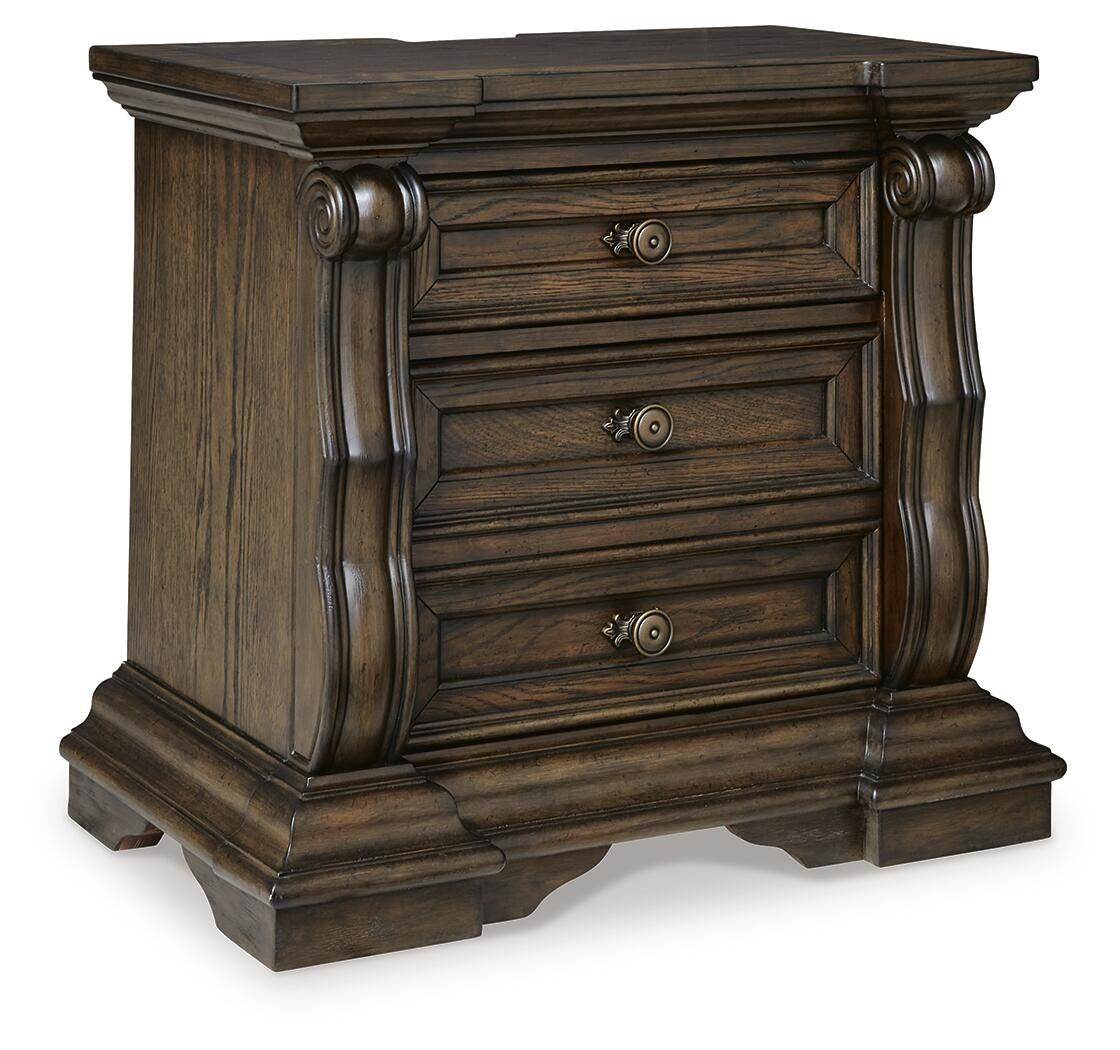 Maylee California  Canopy Bed, Dresser, Mirror, Chest And Nightstand