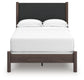 Pamytta  Upholstered Panel Bed, Dresser, Mirror, Chest And Nightstand