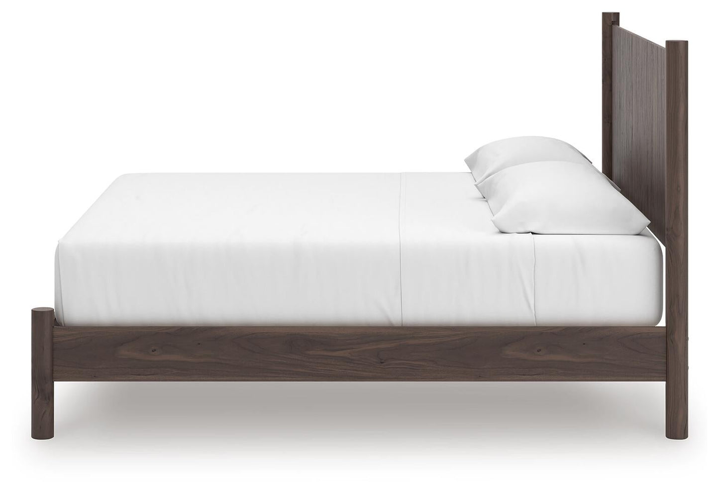 Cama con Plataforma, Tocador y Espejo Pamytta