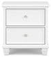 Fortman  Panel Storage Bed With Mirrored Dresser And Nightstand