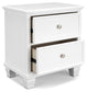 Fortman  Panel Storage Bed With Mirrored Dresser And Nightstand