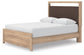 Kinlanni  Upholstered Platform Bed, Dresser And Mirror