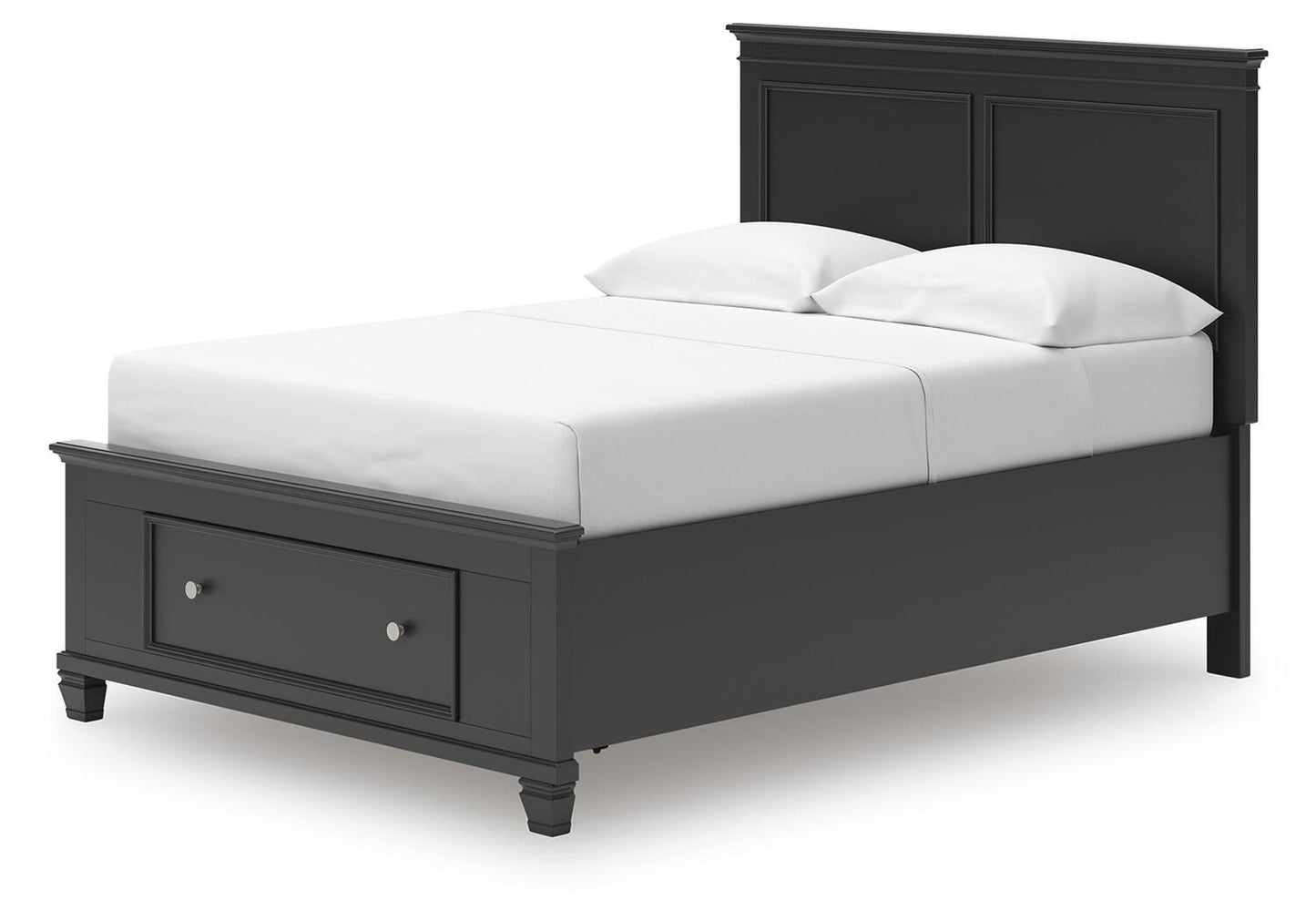 Lanolee  Panel Storage Bed, Dresser And Mirror