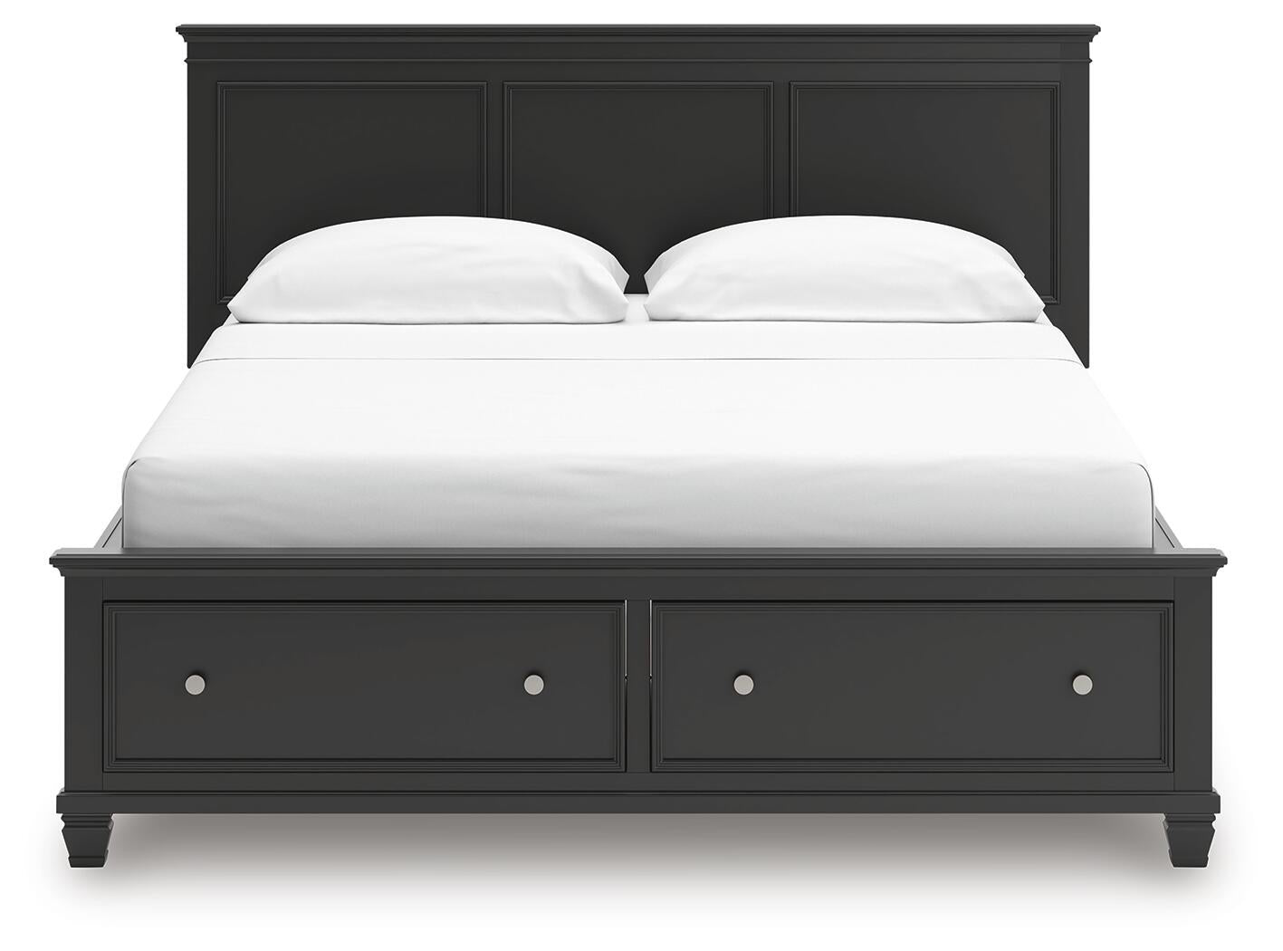 Lanolee California  Panel Storage Bed, Dresser And Mirror