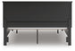 Lanolee California  Panel Storage Bed, Dresser And Mirror