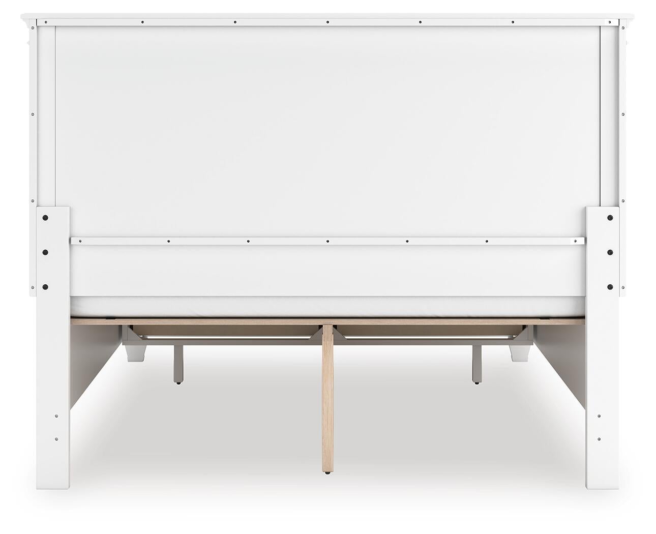Fortman  Panel Storage Bed With Mirrored Dresser
