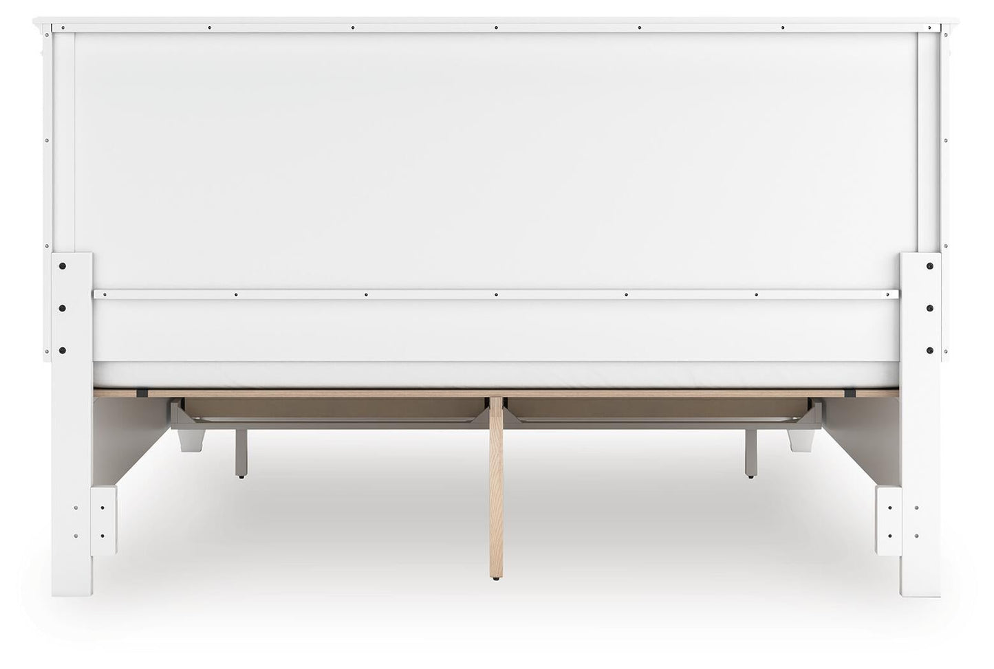 Fortman  Panel Storage Bed With Mirrored Dresser
