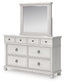 Rowlenstown  Poster Bed, Dresser, Mirror And Nightstand