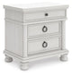 Rowlenstown  Poster Bed, Dresser, Mirror And Nightstand