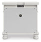 Rowlenstown  Poster Bed, Dresser, Mirror And Nightstand