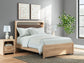 Kinlanni  Upholstered Platform Bed, Dresser, Mirror And Nightstand