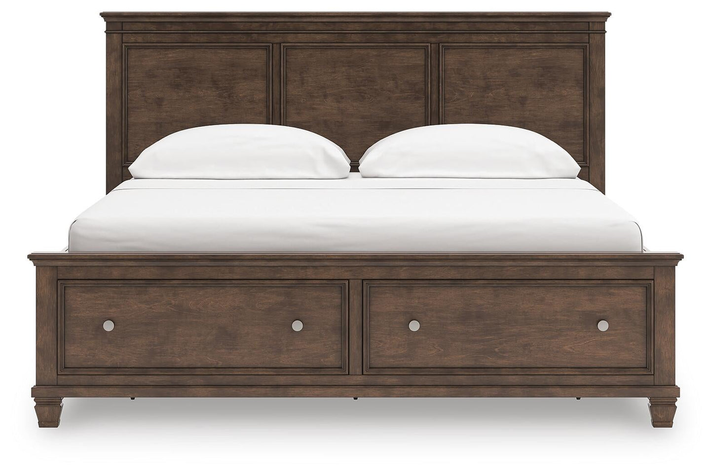 Danabrin California  Panel Storage Bed, Dresser And Mirror