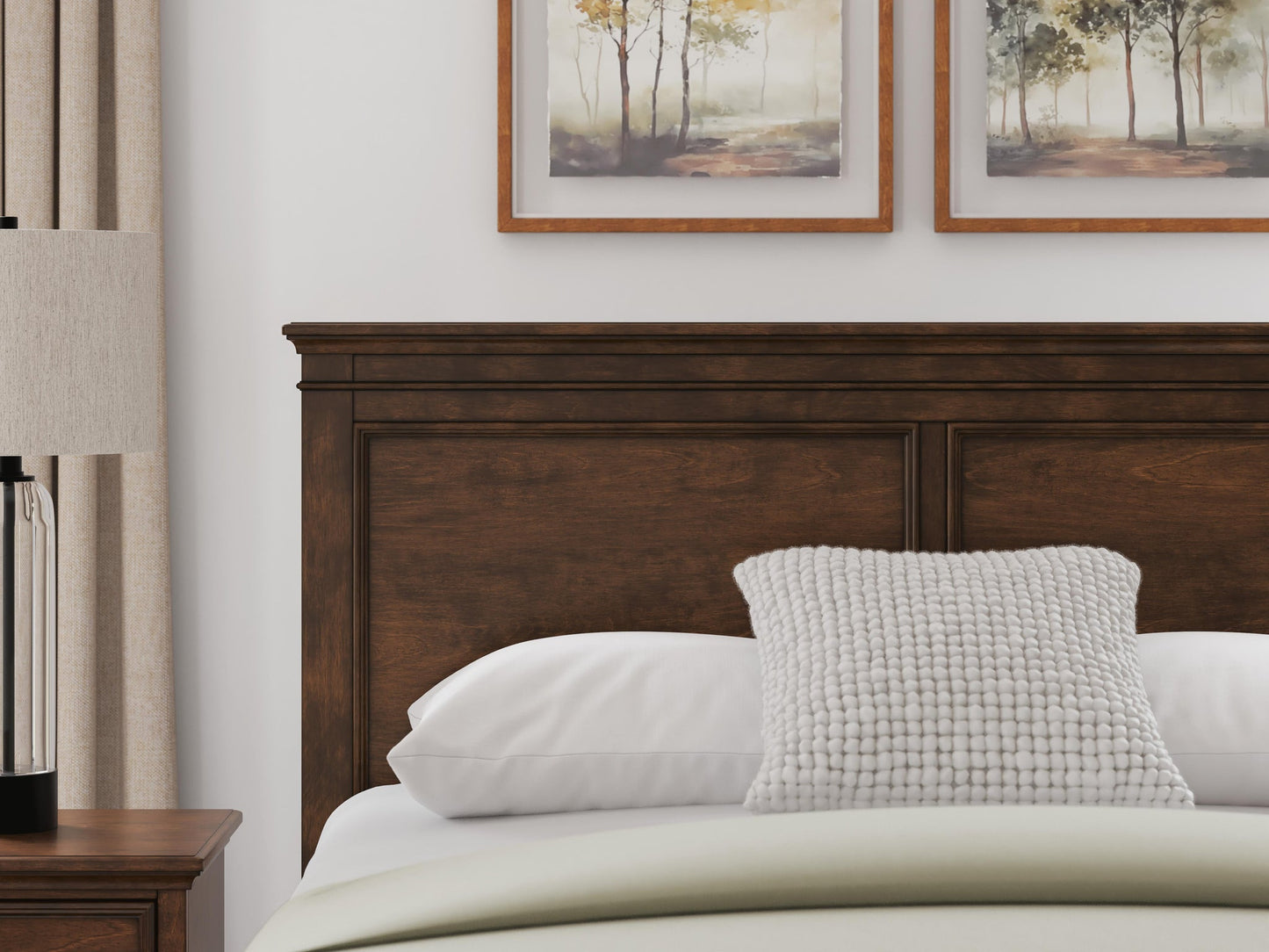 Danabrin  Panel Storage Bed, Dresser, Mirror And Nightstand
