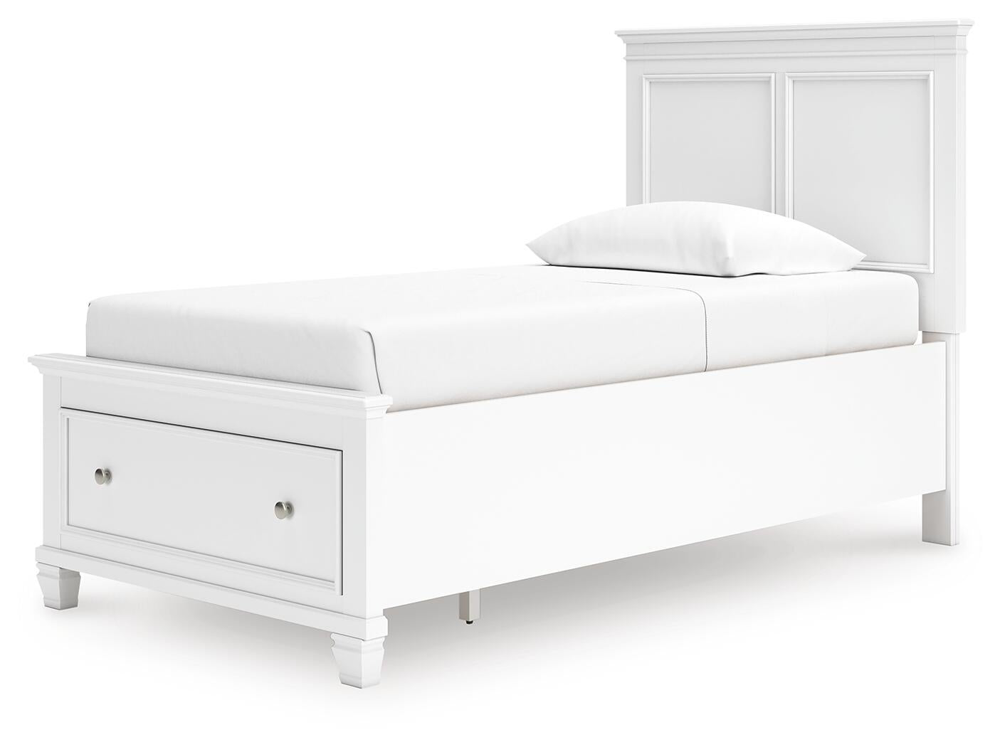 Fortman  Panel Storage Bed, Dresser And Mirror