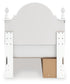 Kozlani  Upholstered Panel Storage Bed, Dresser And Mirror