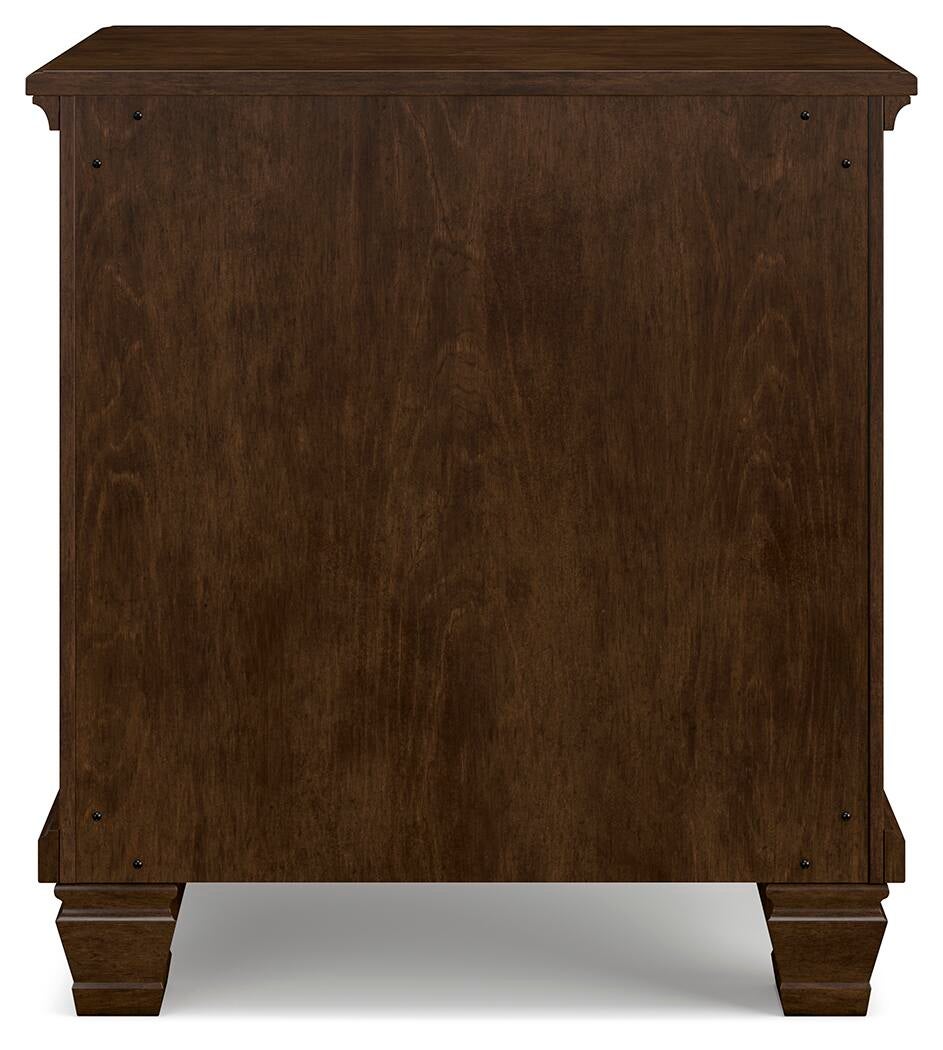 Danabrin California  Panel Storage Bed, Dresser, Mirror And Nightstand