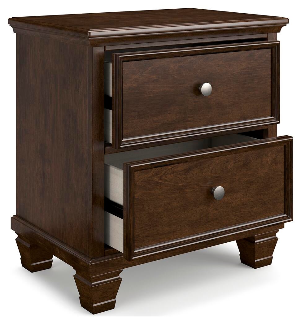 Danabrin California  Panel Storage Bed, Dresser, Mirror And Nightstand