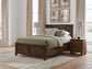 Danabrin  Panel Storage Bed, Dresser And Mirror