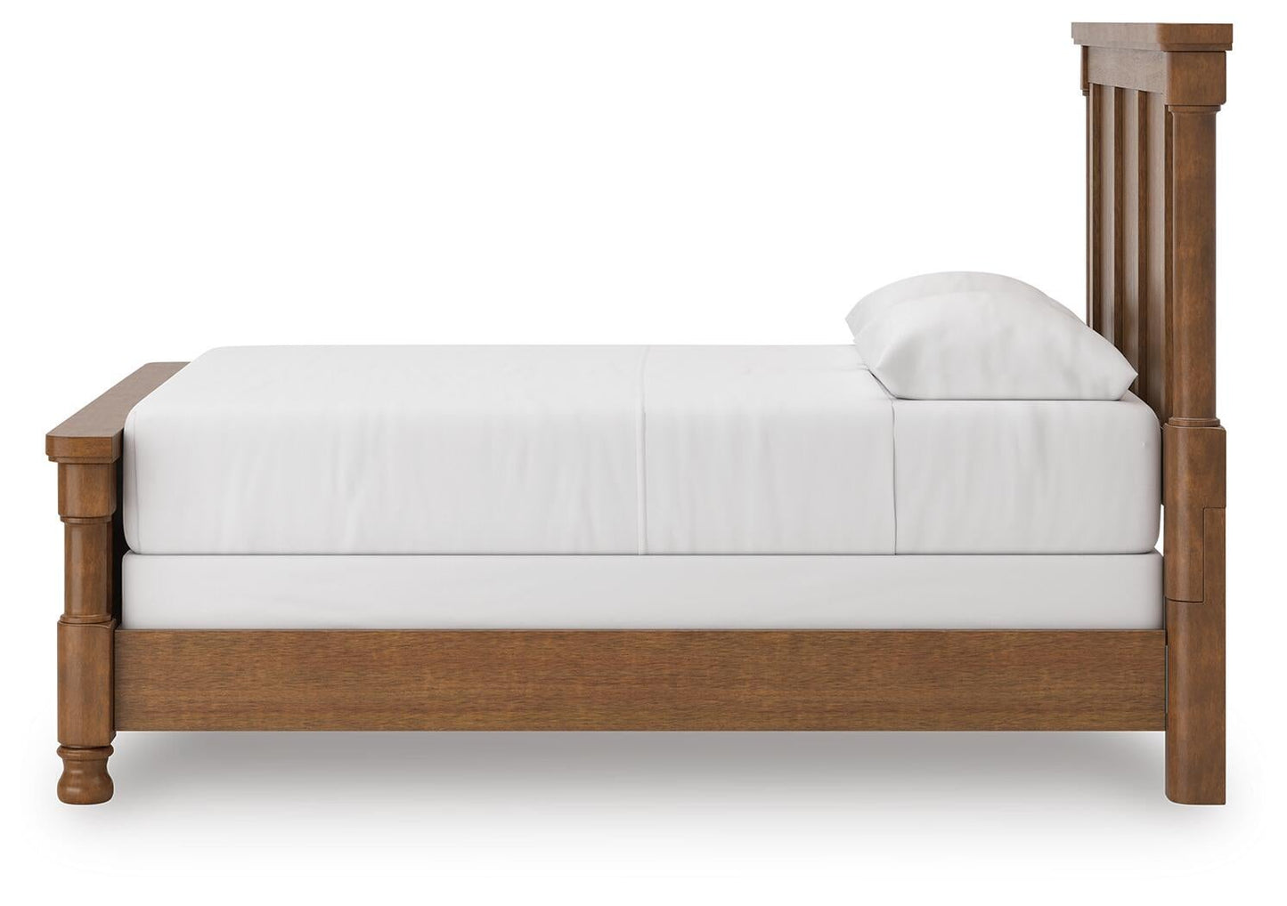 Rowlenstown  Poster Bed With Mirrored Dresser
