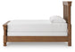 Rowlenstown  Poster Bed With Mirrored Dresser