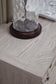 Bruchandi California  Upholstered Panel Bed With Mirrored Dresser And Nightstand