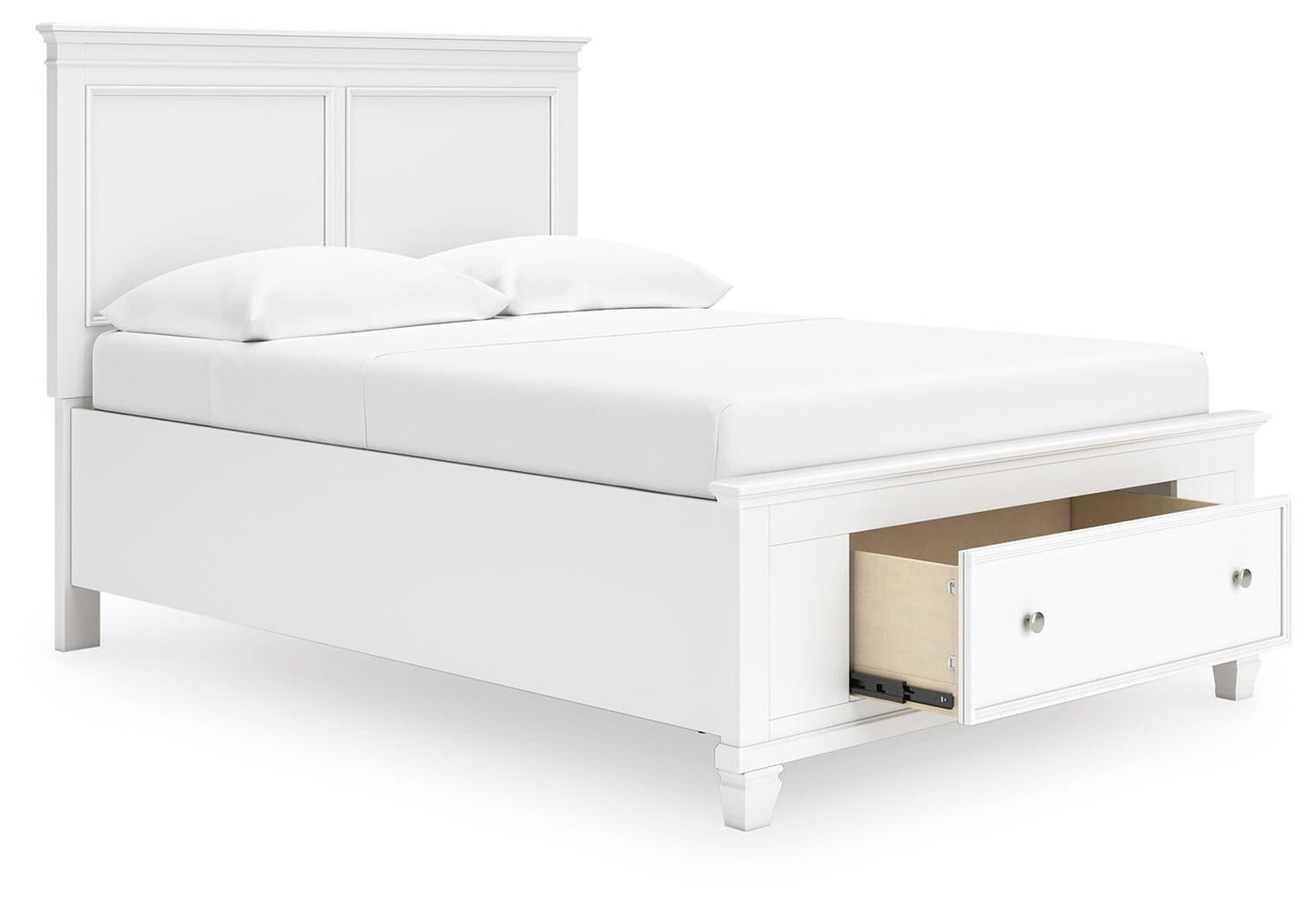 Fortman  Panel Storage Bed, Dresser And Mirror