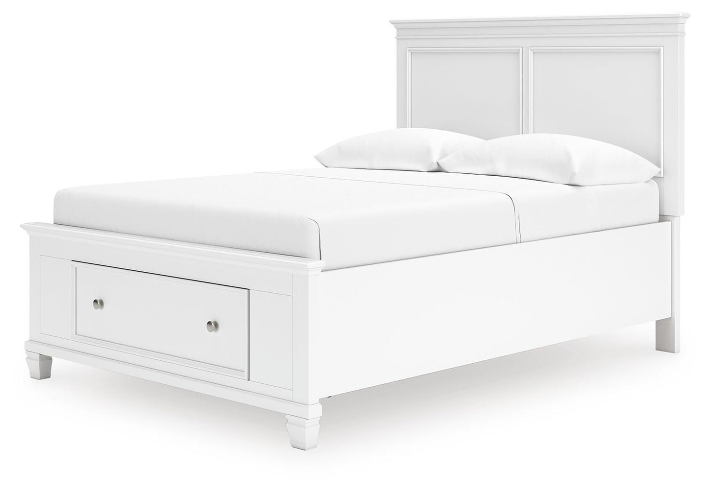 Fortman  Panel Storage Bed, Dresser And Mirror
