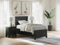 Lanolee  Panel Storage Bed, Dresser, Mirror And Nightstand