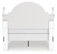 Kozlani  Upholstered Panel Bed, Dresser And Mirror
