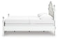 Kozlani  Upholstered Panel Bed, Dresser And Mirror