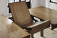 Urbinforte Counter Height Dining Table and 4 Barstools