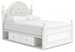 Kozlani  Upholstered Panel Bed With Storage