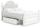 Kozlani  Upholstered Panel Bed With Storage