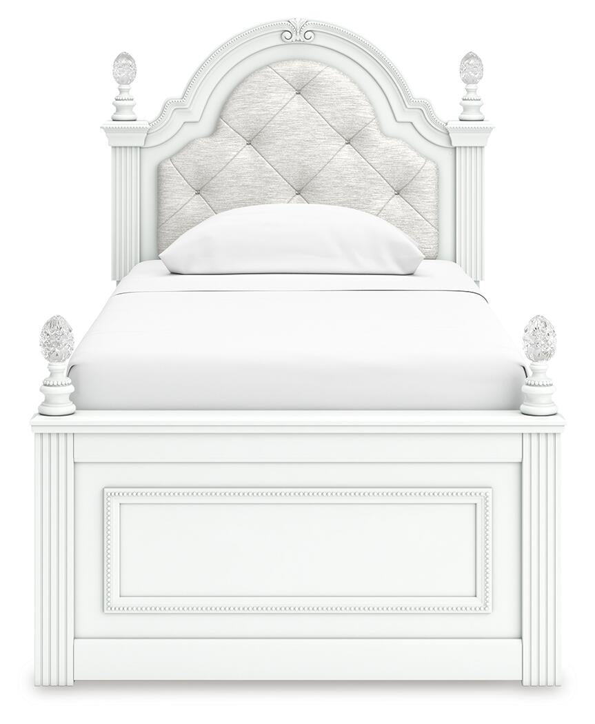 Kozlani  Upholstered Panel Bed With Storage
