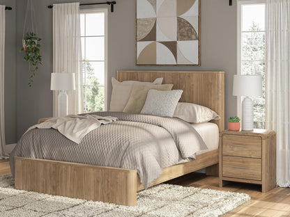Gramburg  Panel Platform Bed