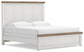 Savonport  Panel Bed, Dresser And Mirror